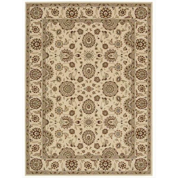 Nourison Persian Crown Area Rug Collection Ivory 7 Ft 10 In. X 10 Ft 6 In. Rectangle 99446178657